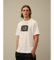 C.P. Company Label T-shirt hvid