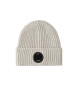 C.P. Company Gorro de lã merino cinzenta extrafina