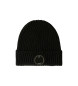 C.P. Company Gorro extra fino lana merino negro