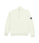 C.P. Company White polo neck jumper