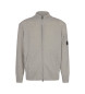 C.P. Company Lambswool GRS Zipped pullover grey