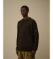C.P. Company Black chenille jumper