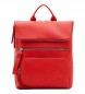 Bolso mochila Half Logo 22 rojo