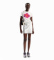 Desigual White flower print T-shirt