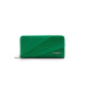 Desigual Patch texturerad grön plånbok
