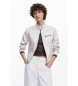 Desigual Mao collar jacket
 white