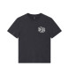 Deus Ex Machina T-shirt Shield Garment Dyed preta