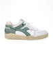 Diadora Leder Turnschuhe B.560 Gebraucht weiß