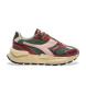 Diadora Skórzane trampki Mercury Elite Cobra Używane bordowe