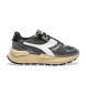 Diadora Skórzane sneakersy Mercury Elite Cobra używane, czarne