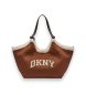 DKNY Brun Paula Md Tote-väska