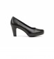 Dorking by Fluchos Chaussures en cuir Blesa D5794 Sugar noir -Hauteur du talon : 8 cm