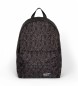 EA7 Recycled fabric backpack with Graphic Series ASV black print