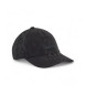 EA7 Logo Series cotton baseball cap black