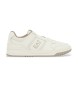 EA7 Usnjene športne copate Baseline beige
