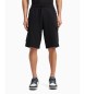 EA7 Bermuda cargo en coton mlang noir