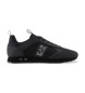 EA7 Sneakers in carbonio nere e bianche nere