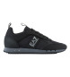EA7 Zwart/wit Cordura schoenen zwart