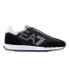 EA7 Nero&bianco Sneaker vintage nere
