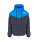 EA7 Atletisch Colour Block marine gewatteerd bomberjack