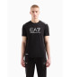 EA7 T-shirt basic con logo nero