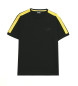 EA7 Basic T-shirt zwart