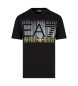 EA7 Standard-T-Shirt schwarz