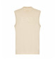 EA7 T-shirt en polaire beige