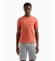 EA7 T-shirt med logo, orange