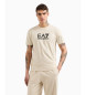 EA7 Camiseta Visibility beige