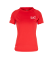 EA7 T-shirt desportiva vermelha