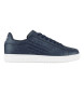 EA7 Classic Cc Leather Sneakers navy