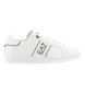 EA7 Classic Logo Læder Sneakers hvid