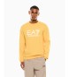 EA7 Core Identity sweatshirt i guld
