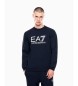 EA7 Core Identity sweatshirt blå
