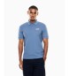 EA7 Polo majica Core Identity modra