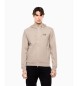EA7 Core Identity beige sweatshirt