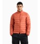 EA7 Down jacket Core Identity folding jacket orange