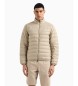 EA7 Dunjacka Core Identity hopfllbar beige