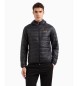 EA7 Foldable down jacket Core Identity black