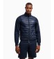 EA7 Gilet ripiegabile Core Identity in blu navy