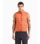 EA7 Core Identity folding waistcoat orange