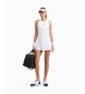 EA7 Tennis Pro Kleid wei