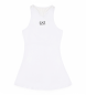 EA7 Tennis Pro dress in technical fabric Ventus7 white