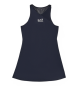 EA7 Tennis Pro dress in Ventus7 navy technical fabric