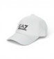 EA7 Boné de basebol branco