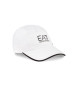 EA7 Cappellino da tennis bianco