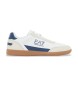 EA7 Erfgoed Leren Sneakers Wit