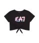 EA7 Logo Series T-shirt sort