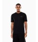 EA7 Logo Series T-shirt schwarz